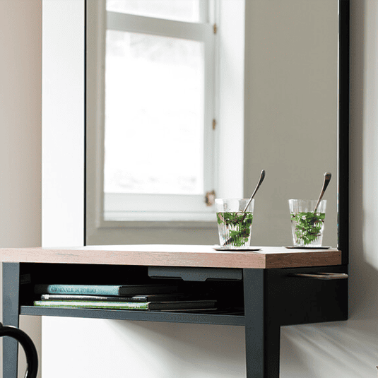 THEIA (ZEN) MIRROR SINGLE-SIDED WALL MOUNT
